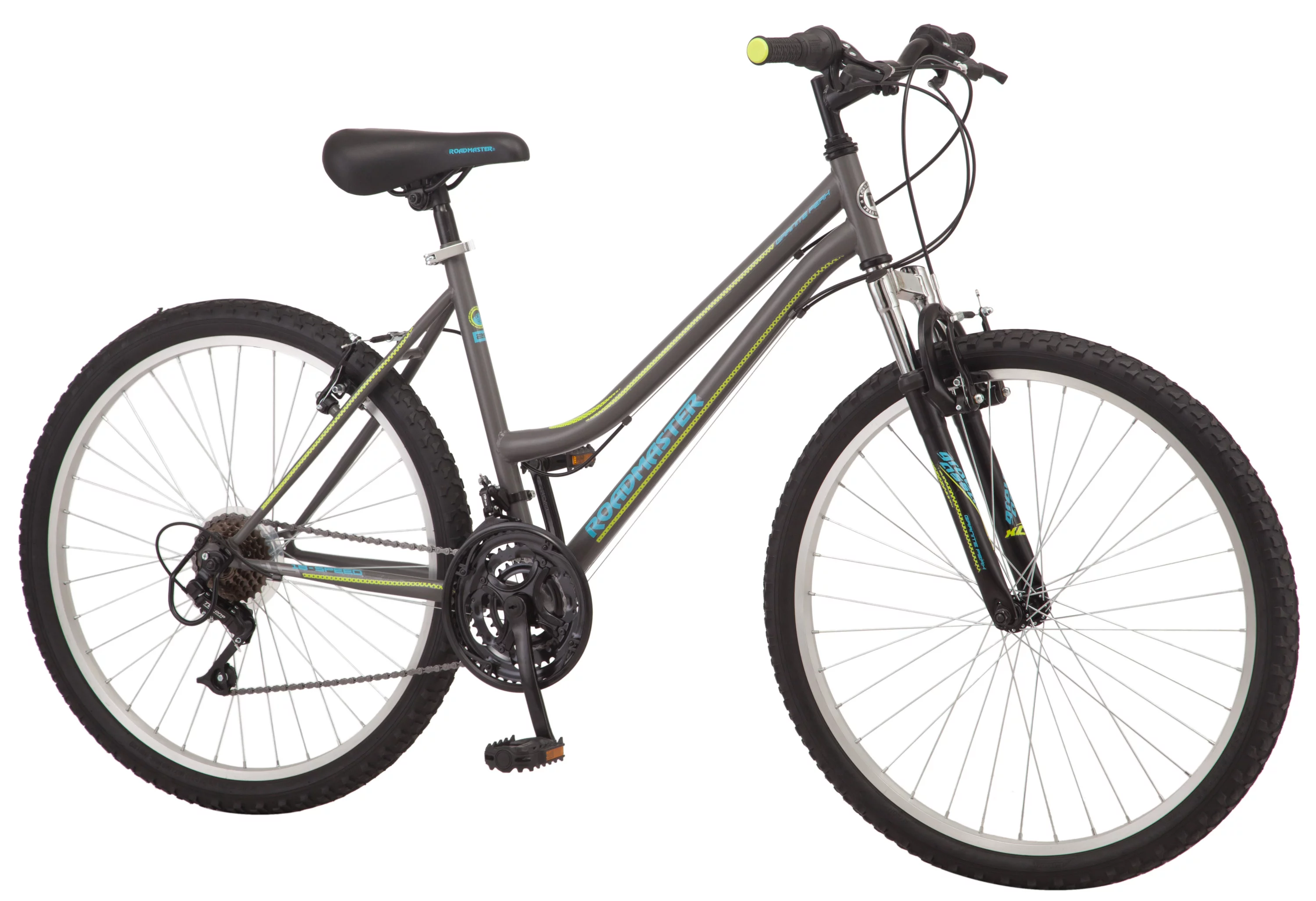 Roadmaster Granite Peak Women's Mountain Bike, 26-inch wheels, Grey - Inhomebuy