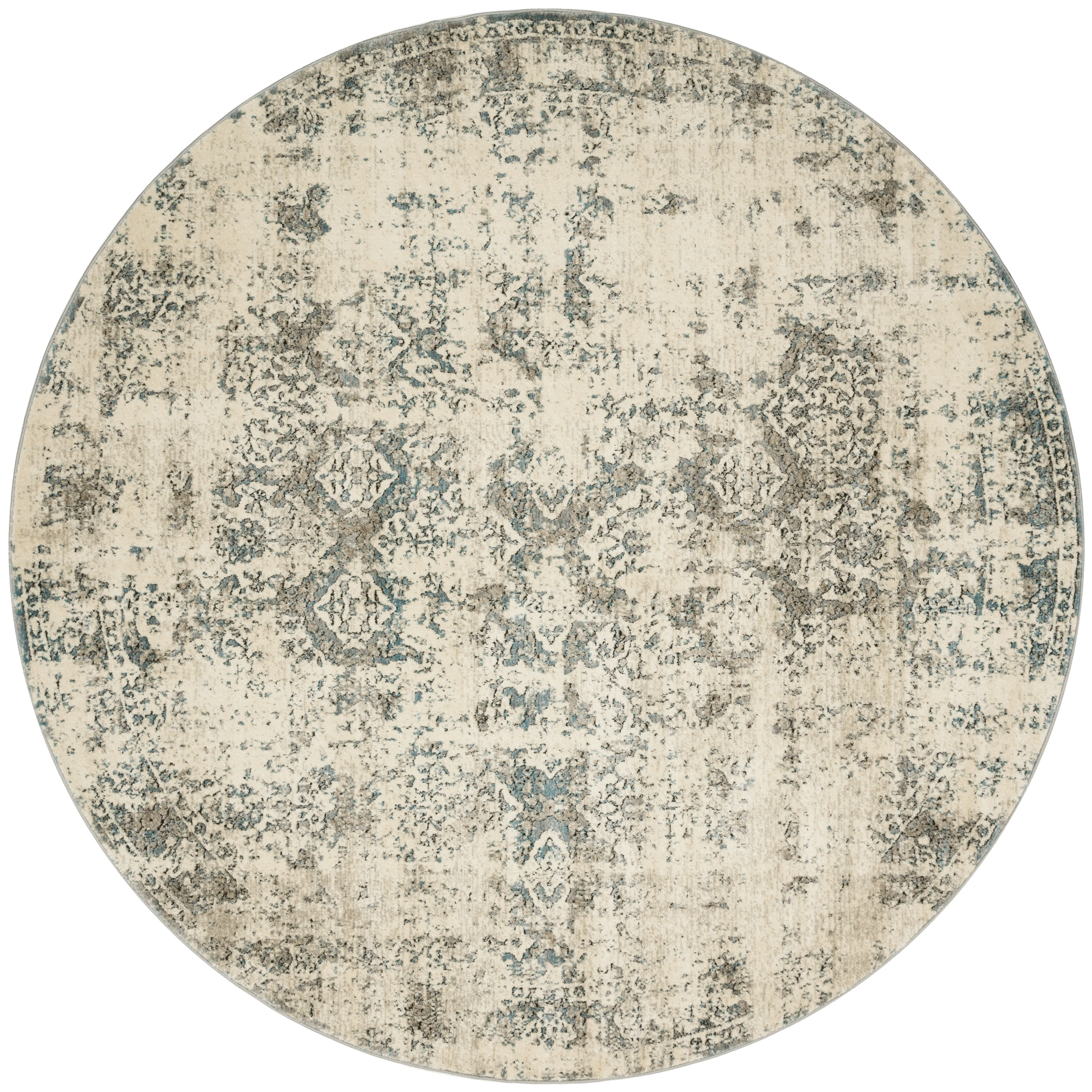 Loloi Rugs Millennium Collection Rug in Ivory, Grey - 7'7