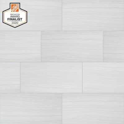 Daltile QuicTile 12 in. x 24 in. Graphite Matte Porcelain Locking Floor Tile - Inhomebuy
