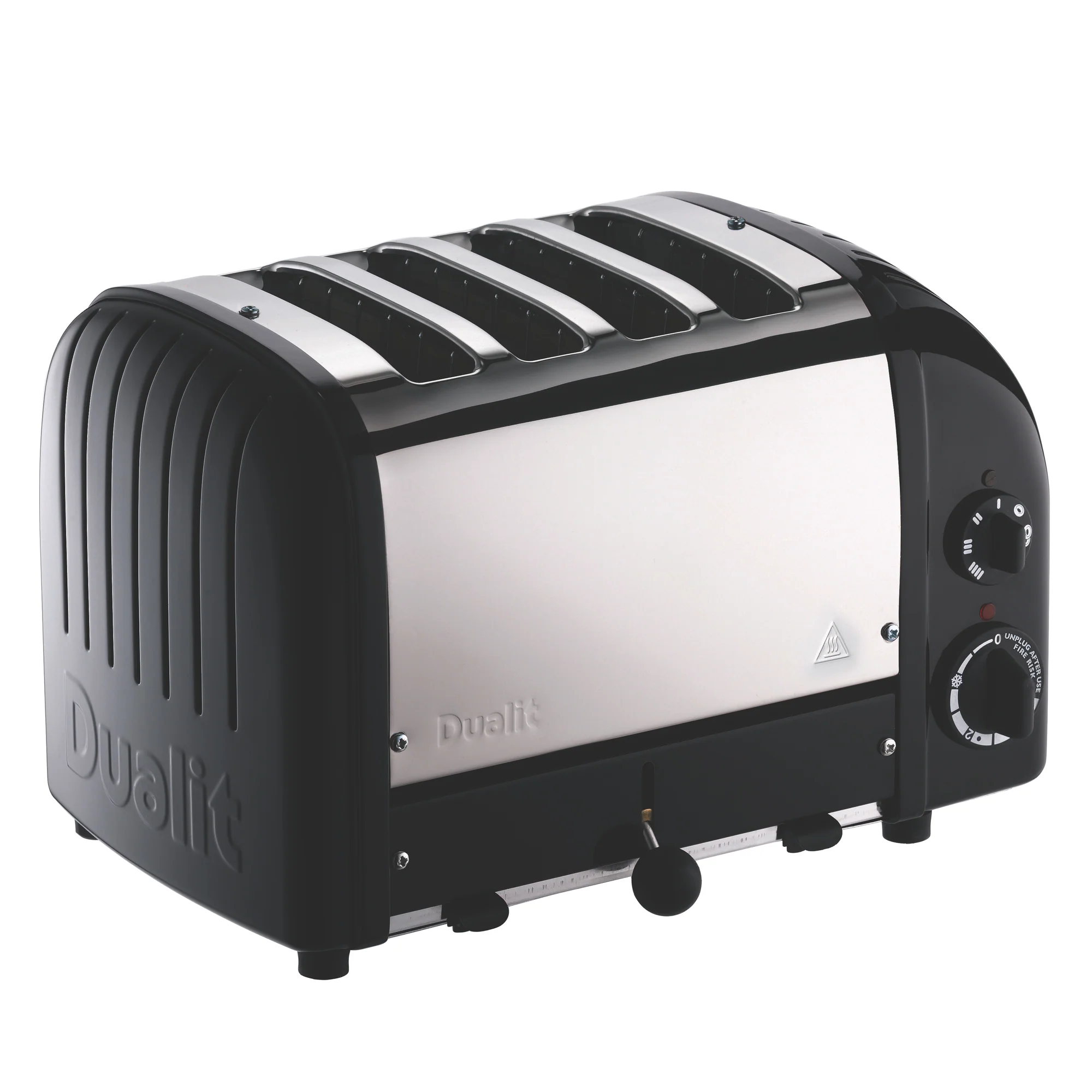 Dualit New Generation Classic 4-Slice Toaster in Matte Black - Inhomebuy