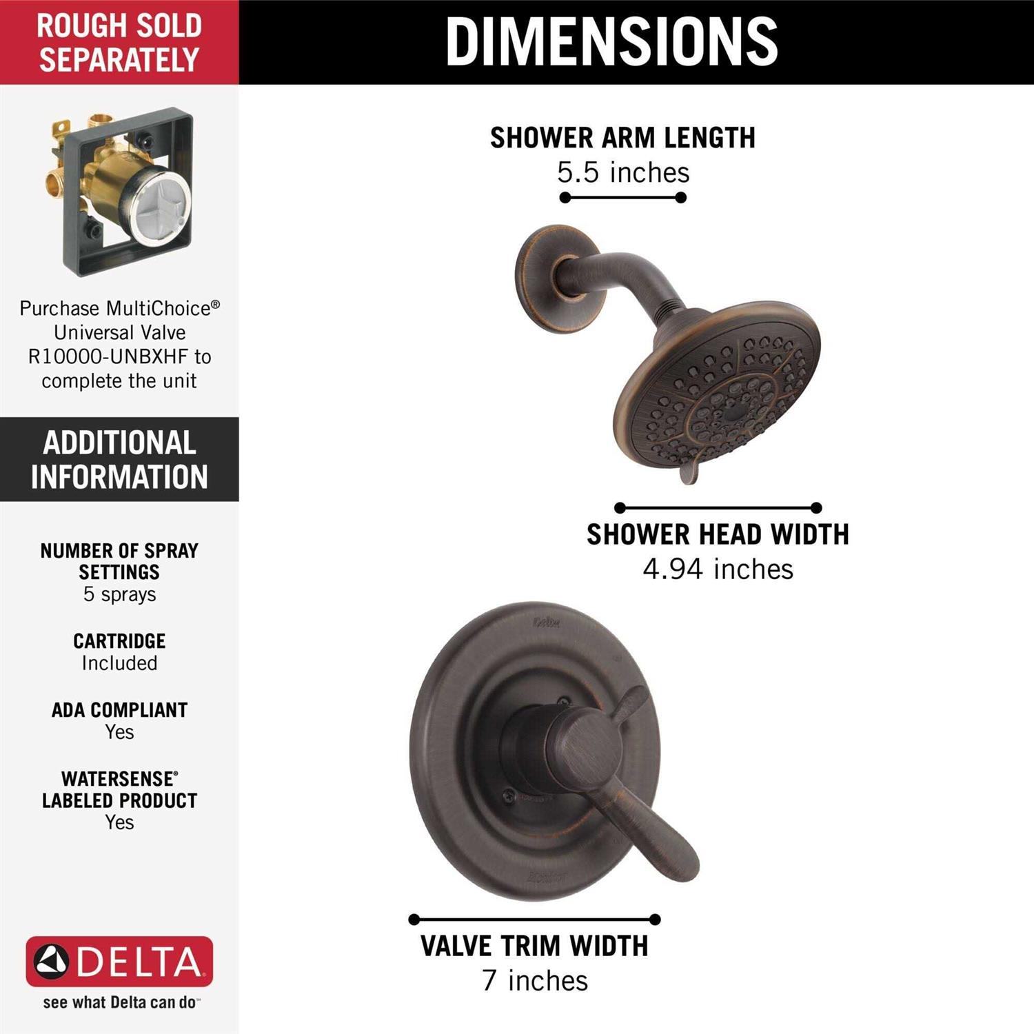 Delta Monitor 14 Series Ashlyn - Inhomebuy