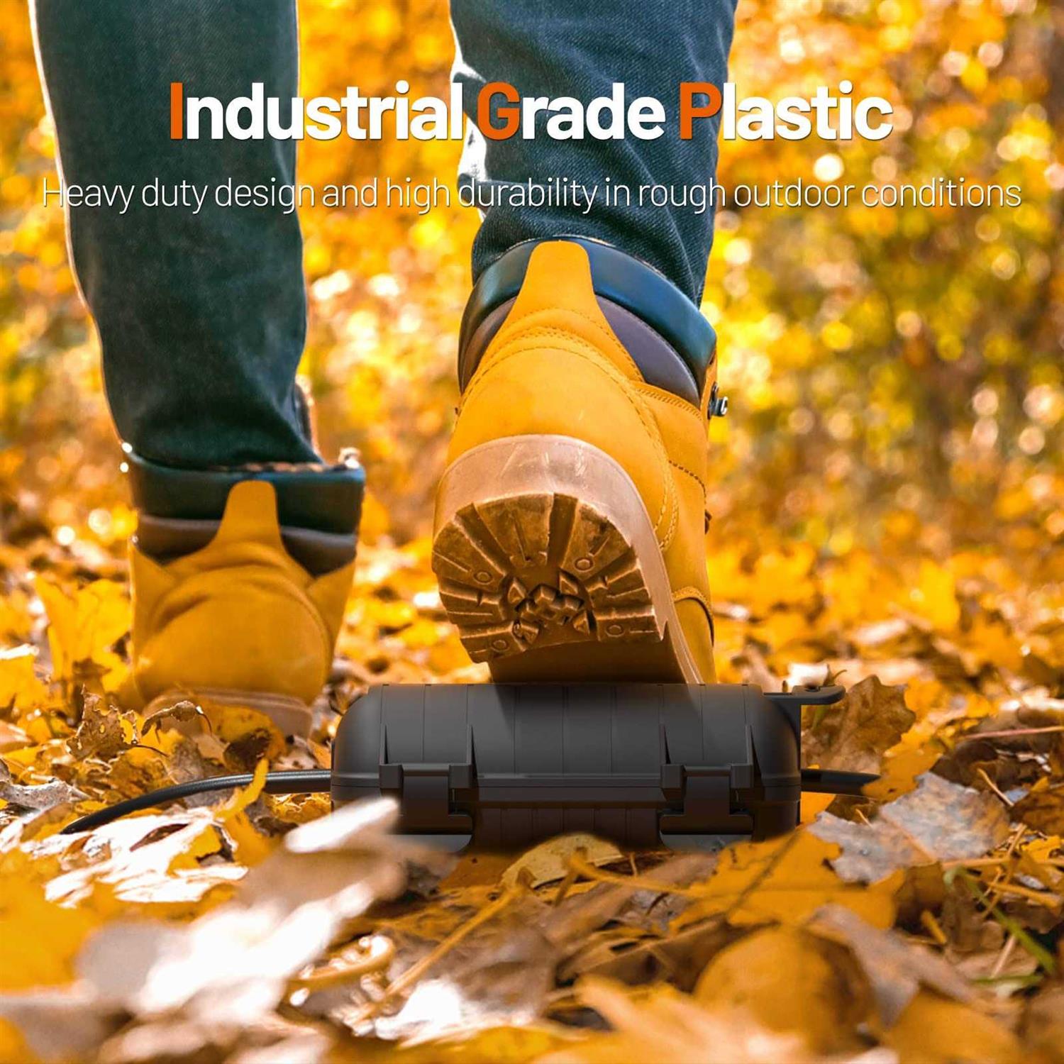 Extension Cord Black Outdoor 3.3 ft Cable with Male and Female Connectors 1meter/pcs 5pack for SMY Lighting Led Deck Lights-ul Listed - Inhomebuy