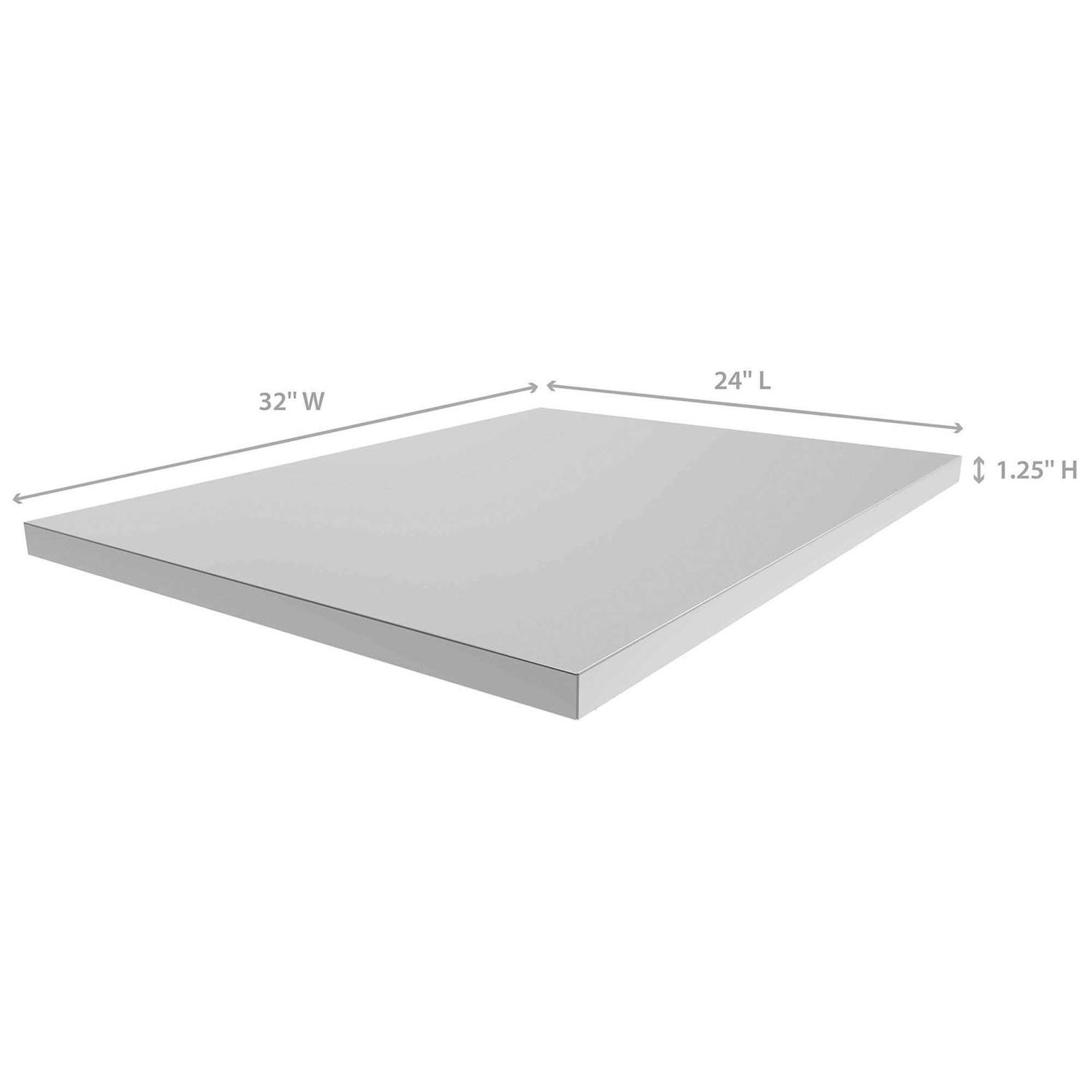 NewAge Products Outdoor Kitchen Cabinets Stainless Steel Countertop - Inhomebuy