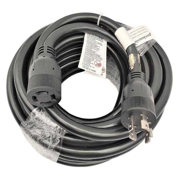 parkworld STOW 12/4 20 Amp 125/250-Volt Generator Twist Lock NEMA L14-20 Extension Cord - Inhomebuy