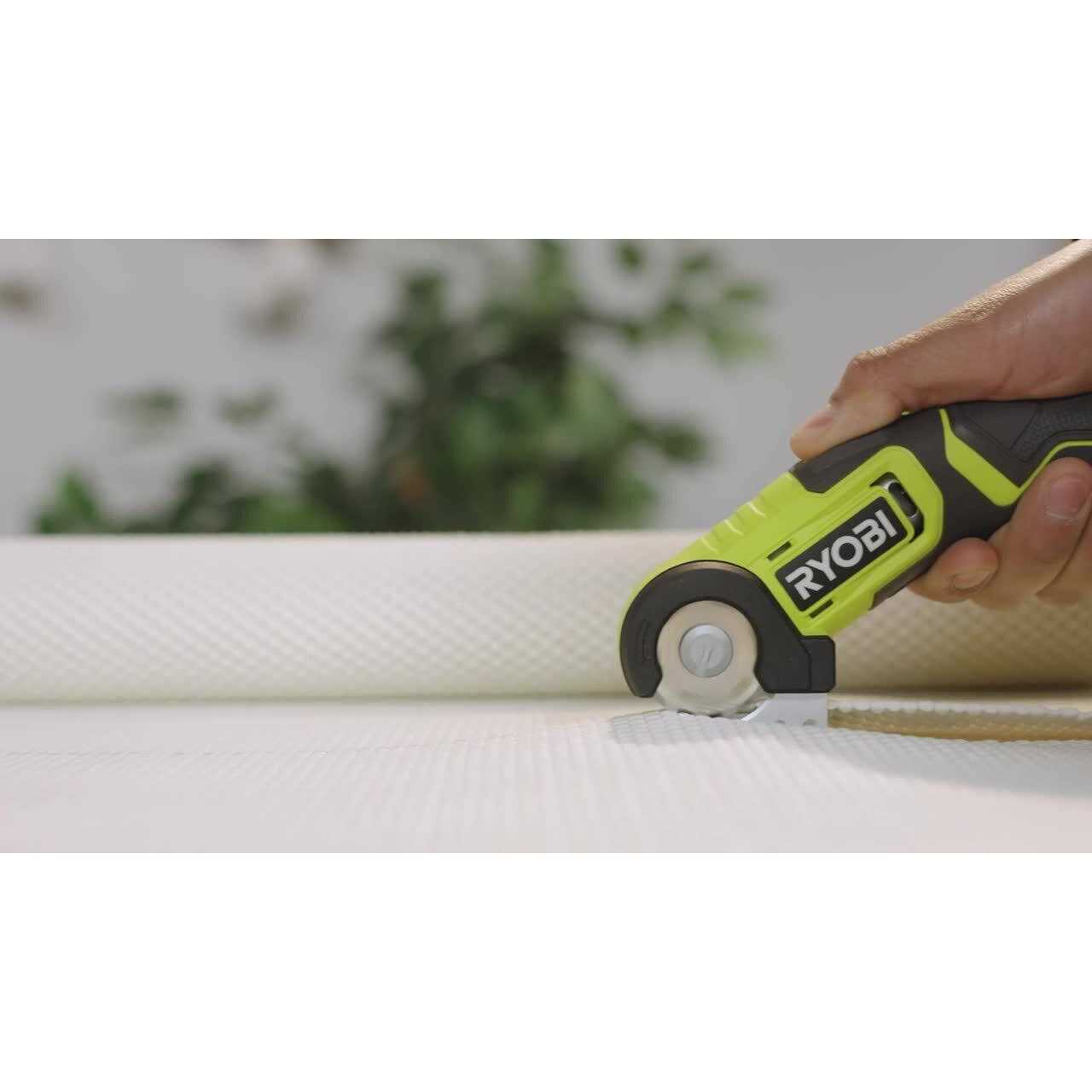 RYOBI USB Lithium Power Carver Kit USB Lithium 2.0 Ah Rechargeable Battery - Inhomebuy