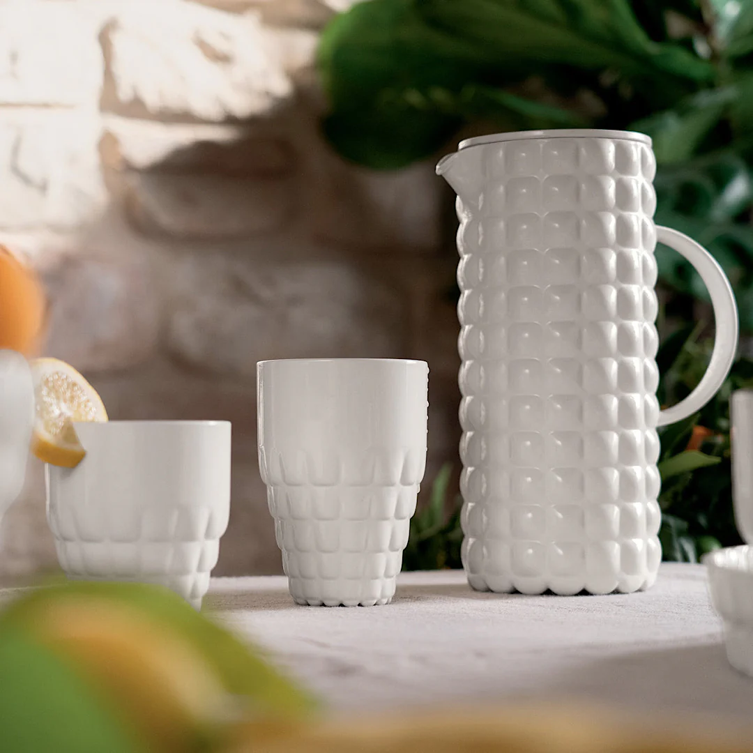 Low Tumbler Milk White ''Tiffany'' - Inhomebuy