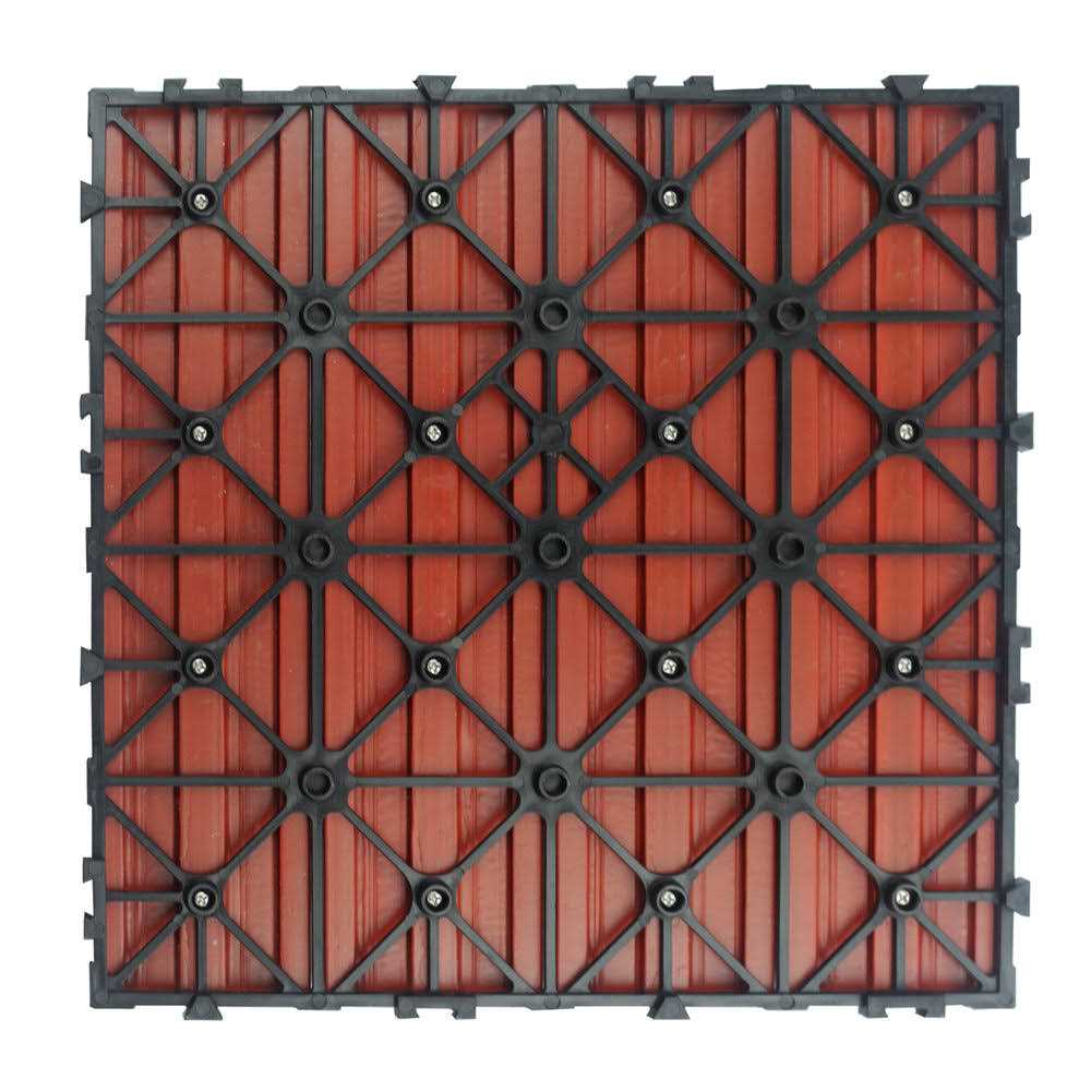 NewTechWood UltraShield Naturale 1 ft. x 1 ft. Quick Deck Outdoor Composite Deck Tile - Inhomebuy