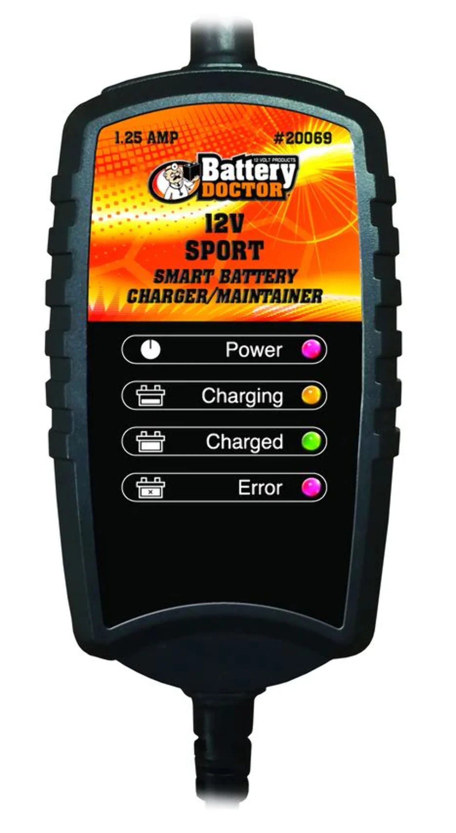 Battery Tender Plus 12V Battery Charger and Maintainer: 1.25 AMP Powersport Battery Charger and Maintainer for Motorcycles, ATVs, UTVs - Smart 12 Volt Automatic Float Charger - 021-0128 - Inhomebuy