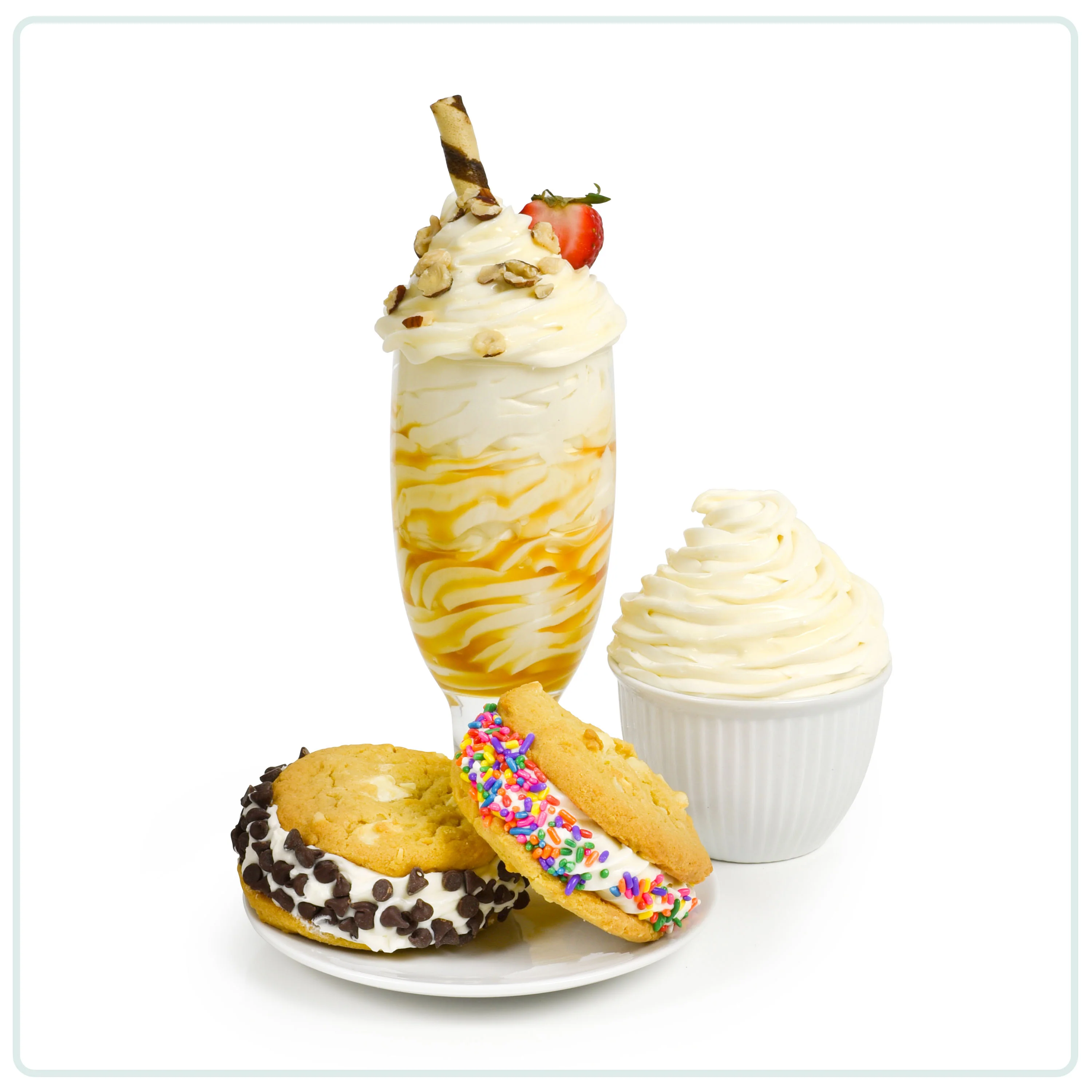 Dispensing Frozen Dessert Maker White - Inhomebuy