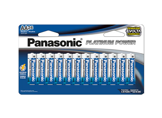 Panasonic Battery: AA x 24 Platinum Power | LR6XE24B - Inhomebuy