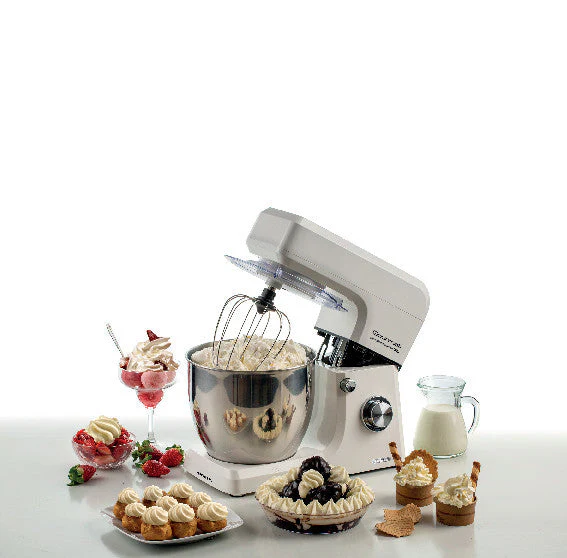 Stand Mixer Metal With Blender Silver 7L 2100W - Inhomebuy