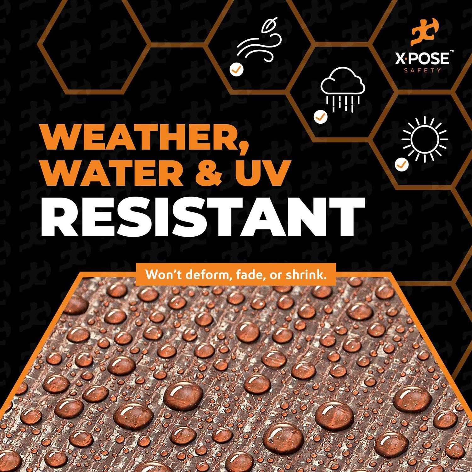 Xpose Safety Super Heavy Duty 16 Mil Brown Poly Tarp - Inhomebuy