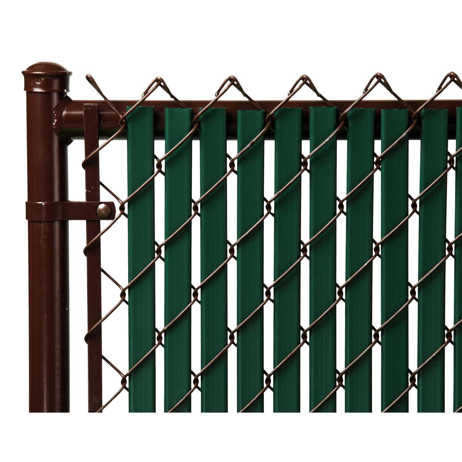 Made in America Tube Slats Privacy Inserts for Chain-Link Fence - Inhomebuy