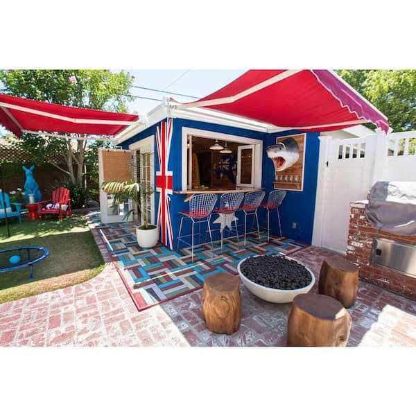 NewTechWood Ultrashield Naturale 1 ft. x 1 ft. Composite Quick Deck Outdoor Deck Tile Sample - Inhomebuy