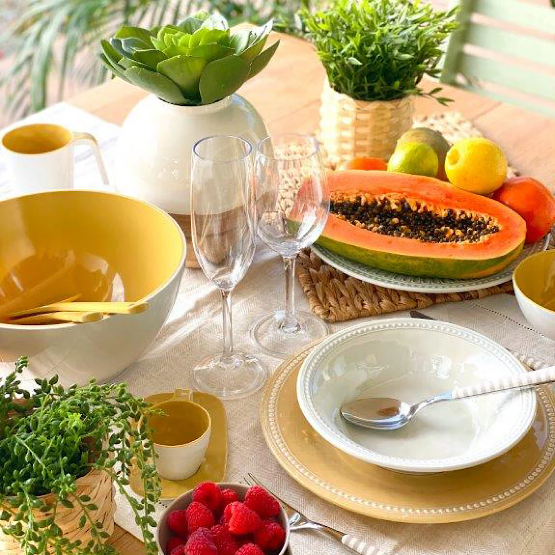 Harmony - Deep Plate - Sunset- Set 6 pcs - Inhomebuy