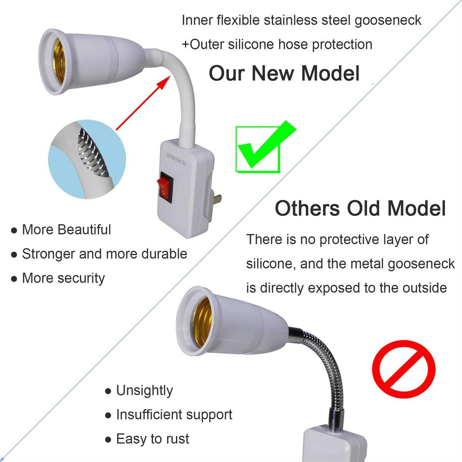 STB Sliding Glass Patio Door Lock Mortise Type 2-Point 7-51/64 Screw Holes - Inhomebuy