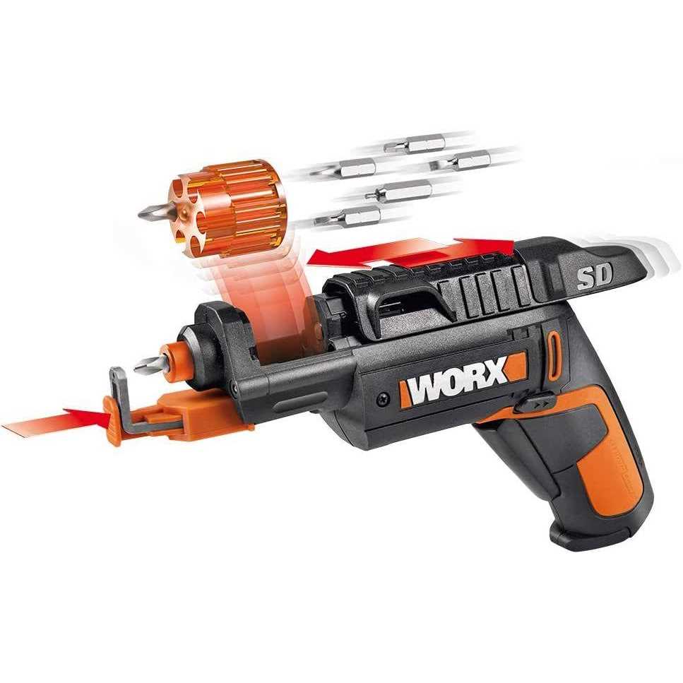 Worx WX255L SD Driver with Screw Holder - Inhomebuy