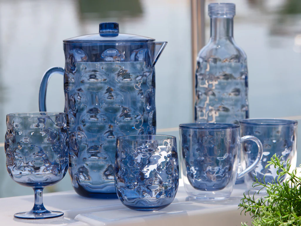 Moon - Bottle Set 2 pcs- Blue - Inhomebuy