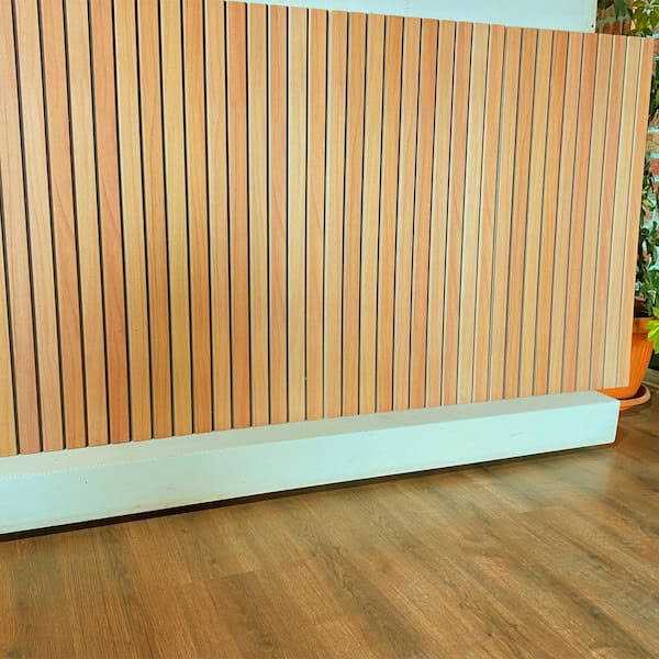 Dundee Deco Brown Faux Wood Styrofoam 3D Decorative Wall - Inhomebuy