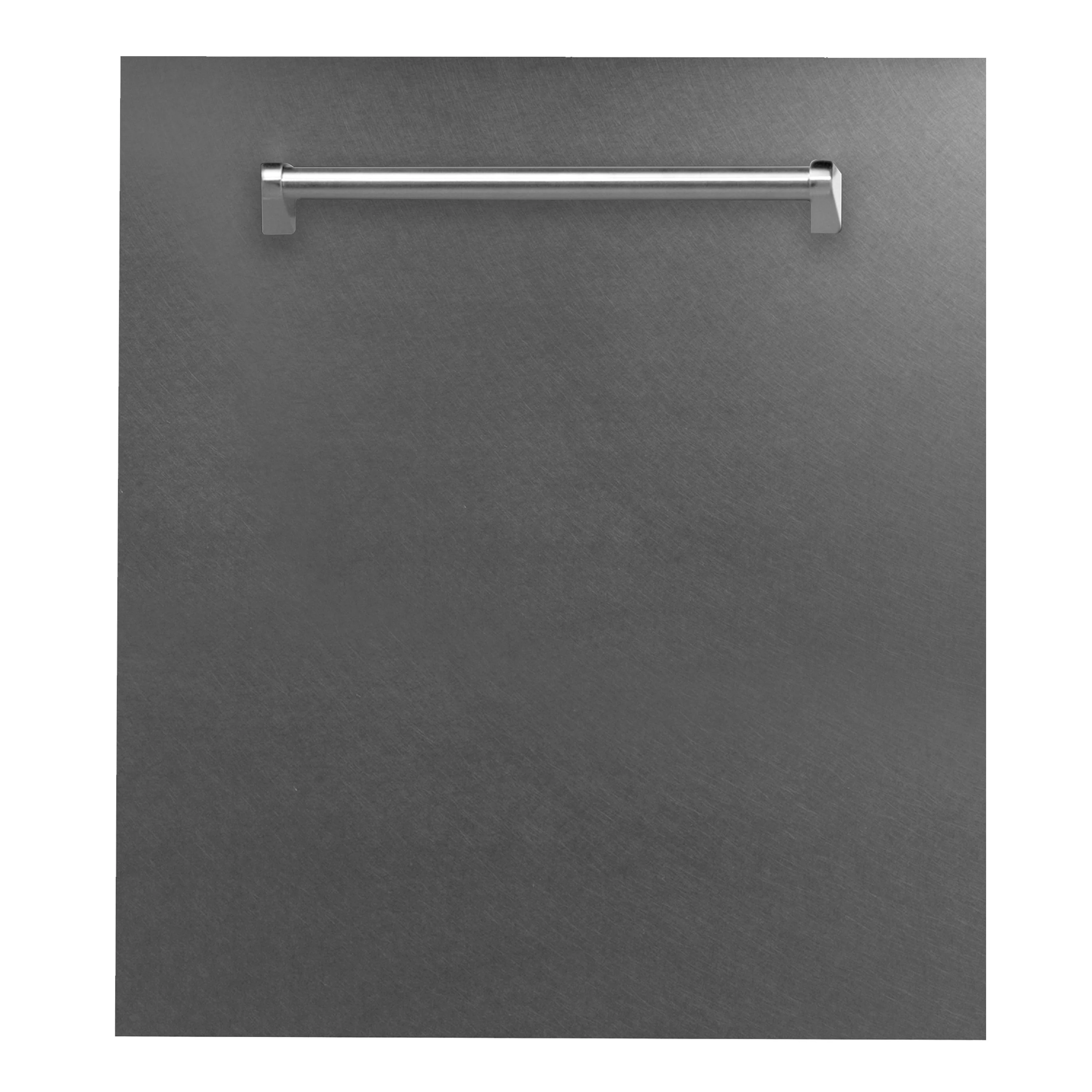 ZLINE 24 in. Top Control Dishwasher in DuraSnow® Finished Stainless Steel with Traditional Handle, DW-SN-H-24 - Inhomebuy
