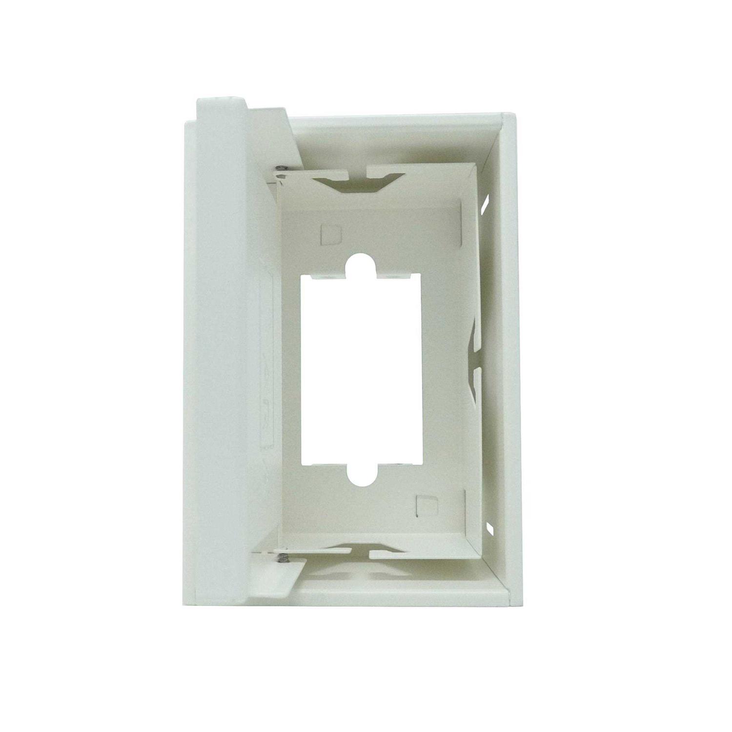 Fittes No-See Receptacle Mount 1 Gang - Inhomebuy