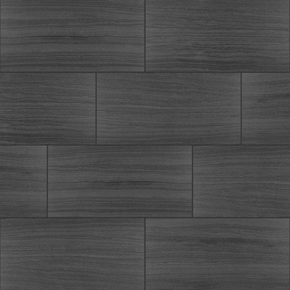Daltile QuicTile 12 in. x 24 in. Calacatta Marble Polished Porcelain Locking Floor Tile - Inhomebuy