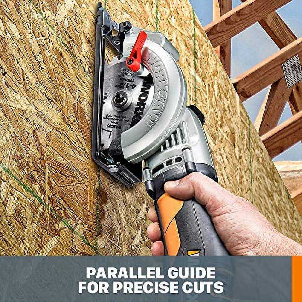 Worx Wx429l Amp Worxsaw Compact Circular Saw - Inhomebuy