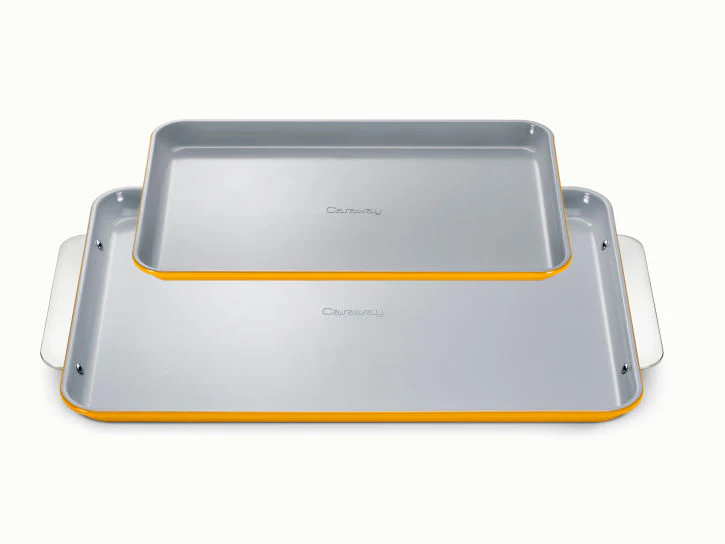 Caraway Baking Sheet Duo in Marigold - Inhomebuy