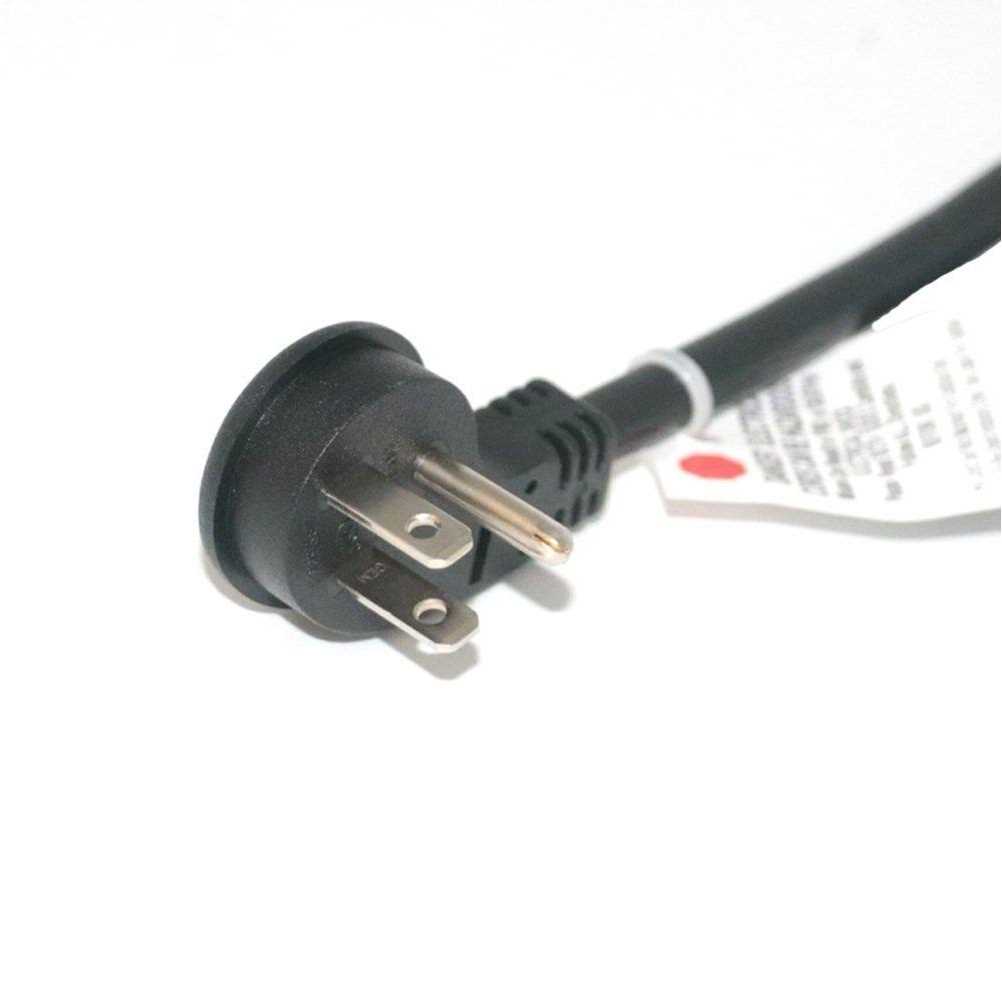 firmerst 1875W Flat Plug Extension Cord Black 2 feet - Inhomebuy