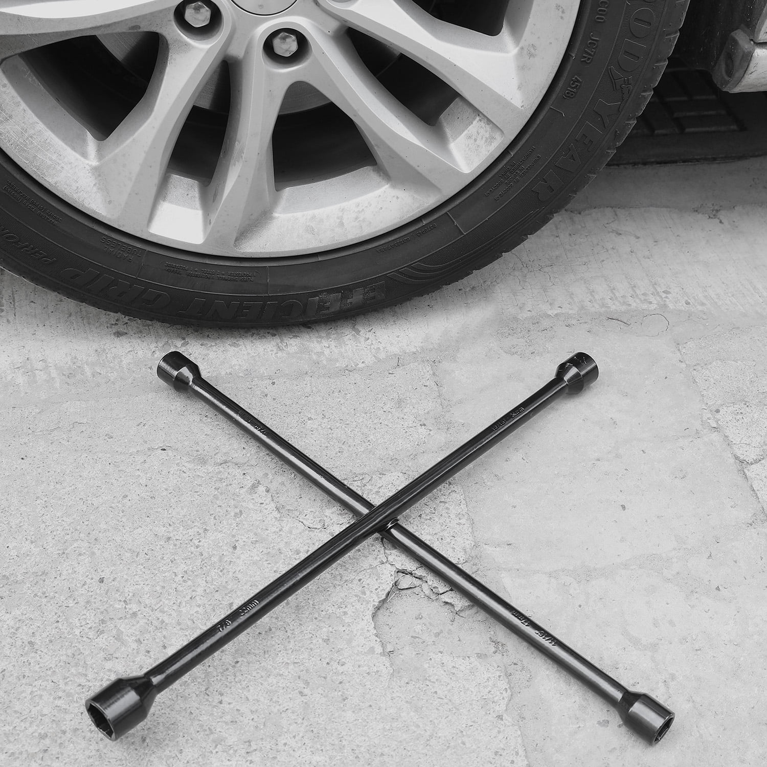 Hyper Tough Automotive 20-inch Lug Wrench, Carbon Steel, Model 6223 - Inhomebuy