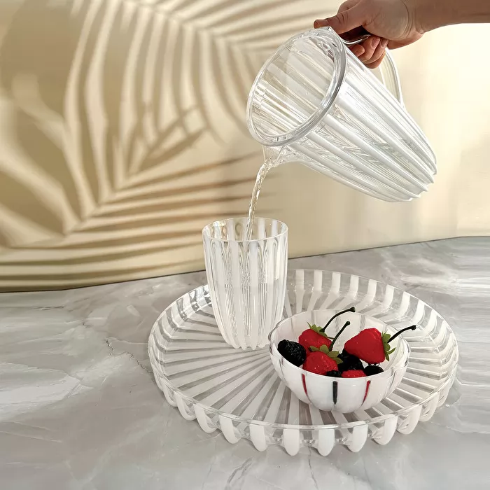 DolceVita Round Tray Mother of pearl - Inhomebuy