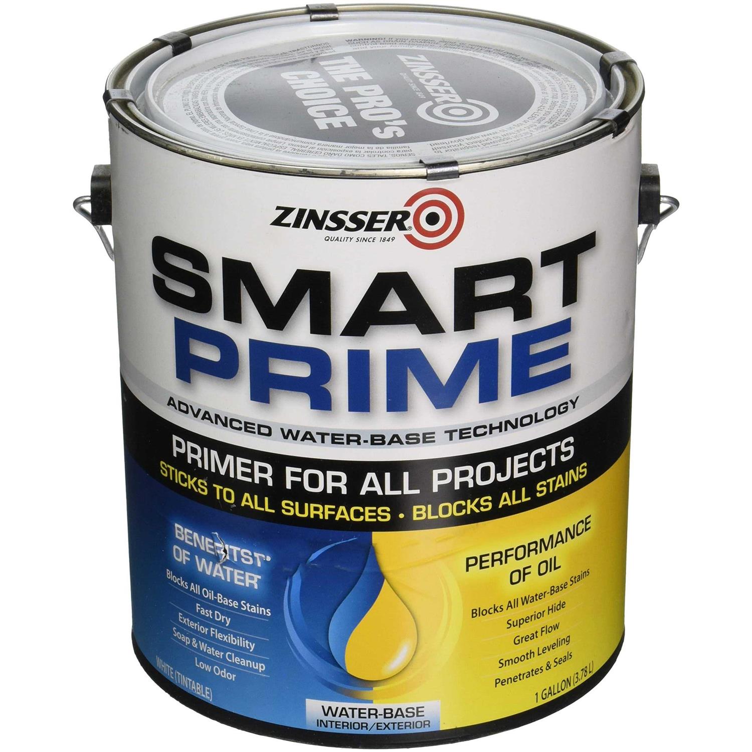 Zinsser Shieldz Universal White Wallcovering Primer 1 Qt - Inhomebuy