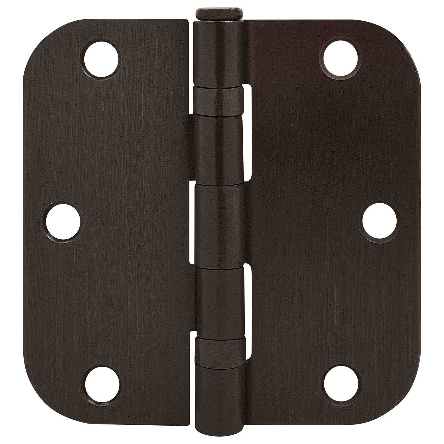 Nuk3y Residential 3 1/2 x 3 1/2 Ball Bearing Door Hinge 5/8 Radius - Inhomebuy