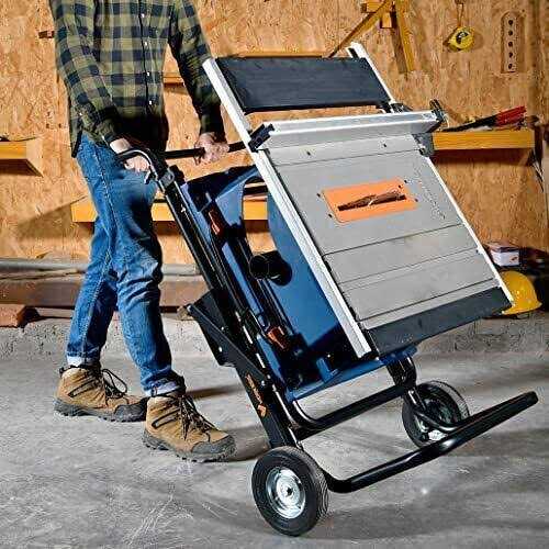 WORKESS 4 in 1 Roller Stand Stable 440 Lbs Load Capacity with Saw Horses - Inhomebuy