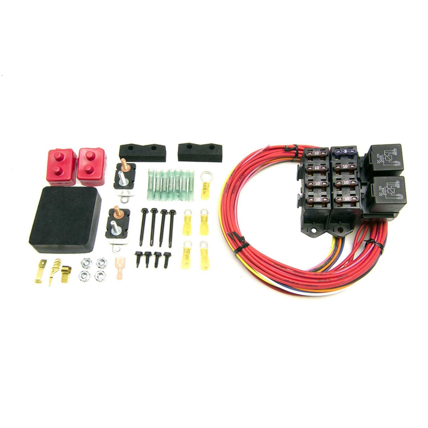Painless Wiring 50202 8 Switch Roll Bar Panel - Inhomebuy