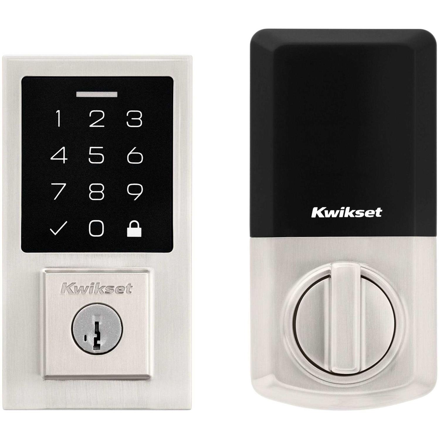 Kwikset SmartCode 260 Keyless Electronic Keypad Deadbolt Microban Protected Keypad - Inhomebuy