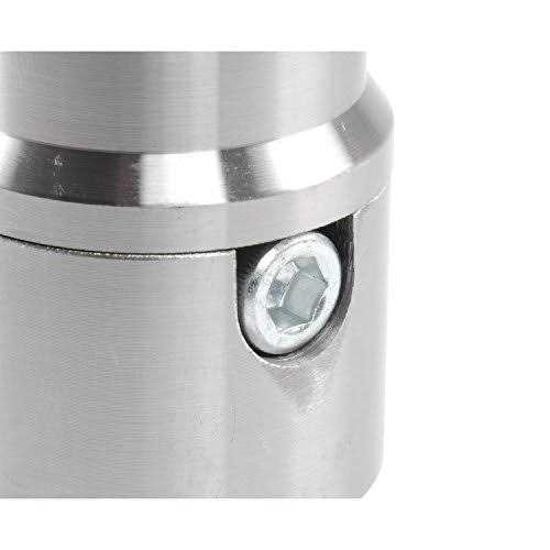 Trafford Industrial Expandable Metal Barricade, 16 Feet, Yellow and Black - Inhomebuy