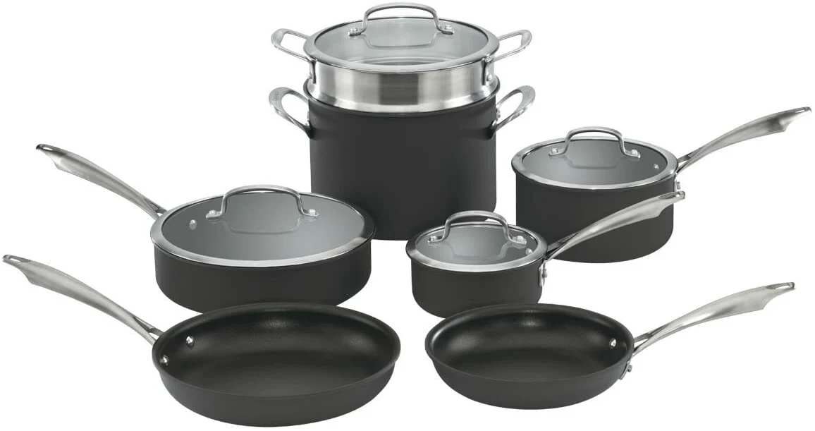 Cuisinart 11-piece set anodized | DSA-11 - Inhomebuy