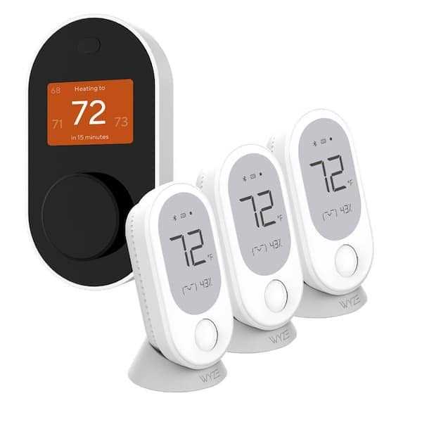 Wyze 3-in-1 Digital Room Sensor for Smart Thermostat - Inhomebuy