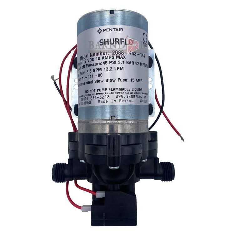 Shurflo 4238-121-E07 Blaster II Washdown Pump - Inhomebuy