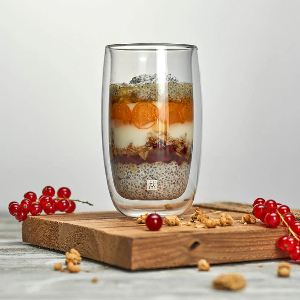 ZWILLING 2pc Coffee Glass Set, Sorrento Double Wall Glassware Series - Inhomebuy