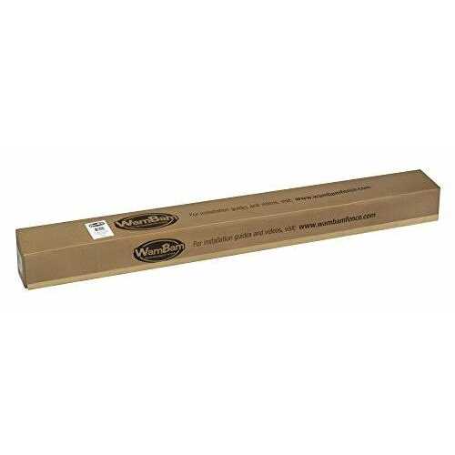 WamBam Fence 4-ft H x 6-ft W Sturbridge Style White Vinyl Flat-top Fence Panel Cap BL19103 - Inhomebuy