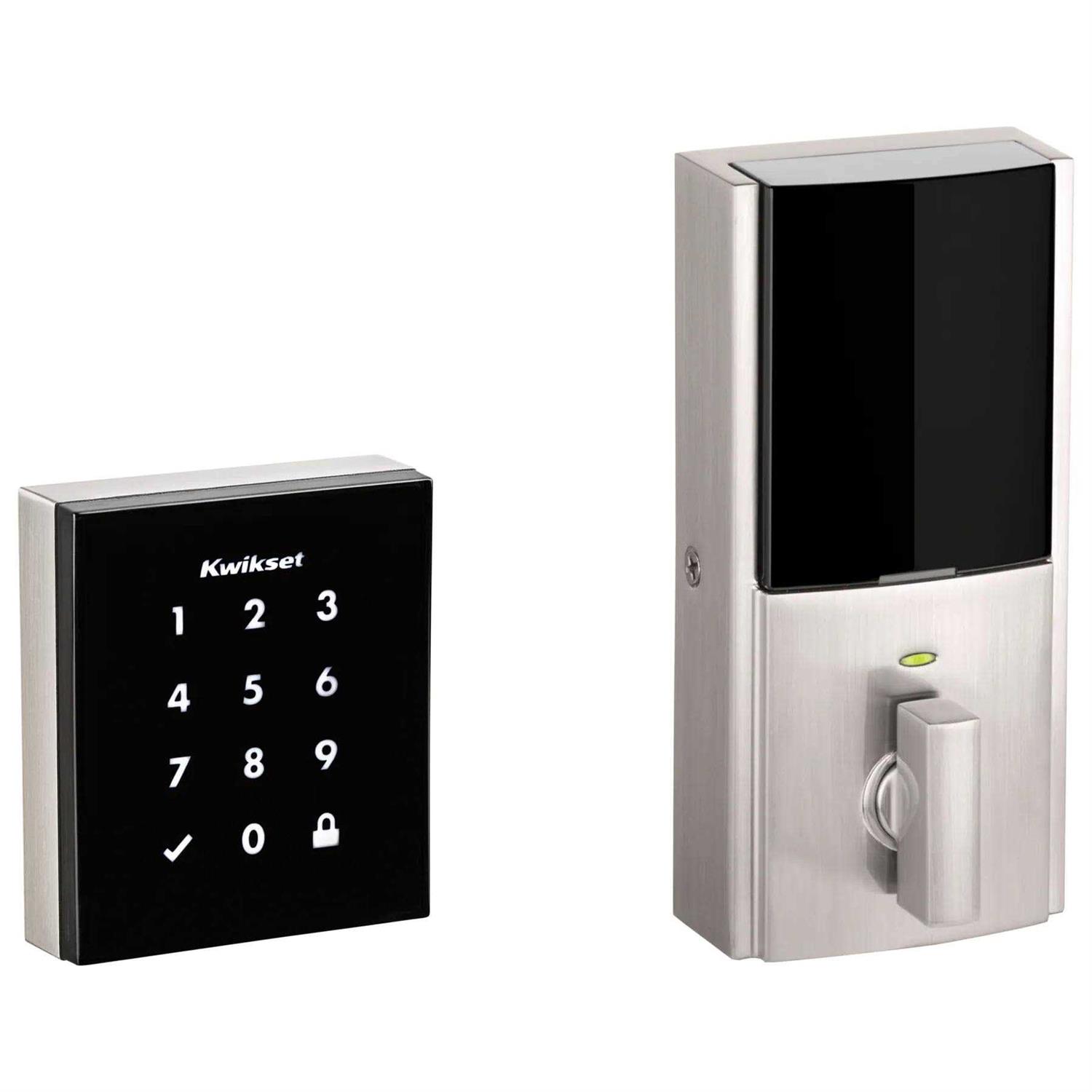Kwikset Obsidian Electronic Deadbolt 953OBN - Inhomebuy
