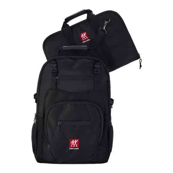 ZWILLING Nylon Backpack with Knife Roll Insert, Storage Series - Inhomebuy