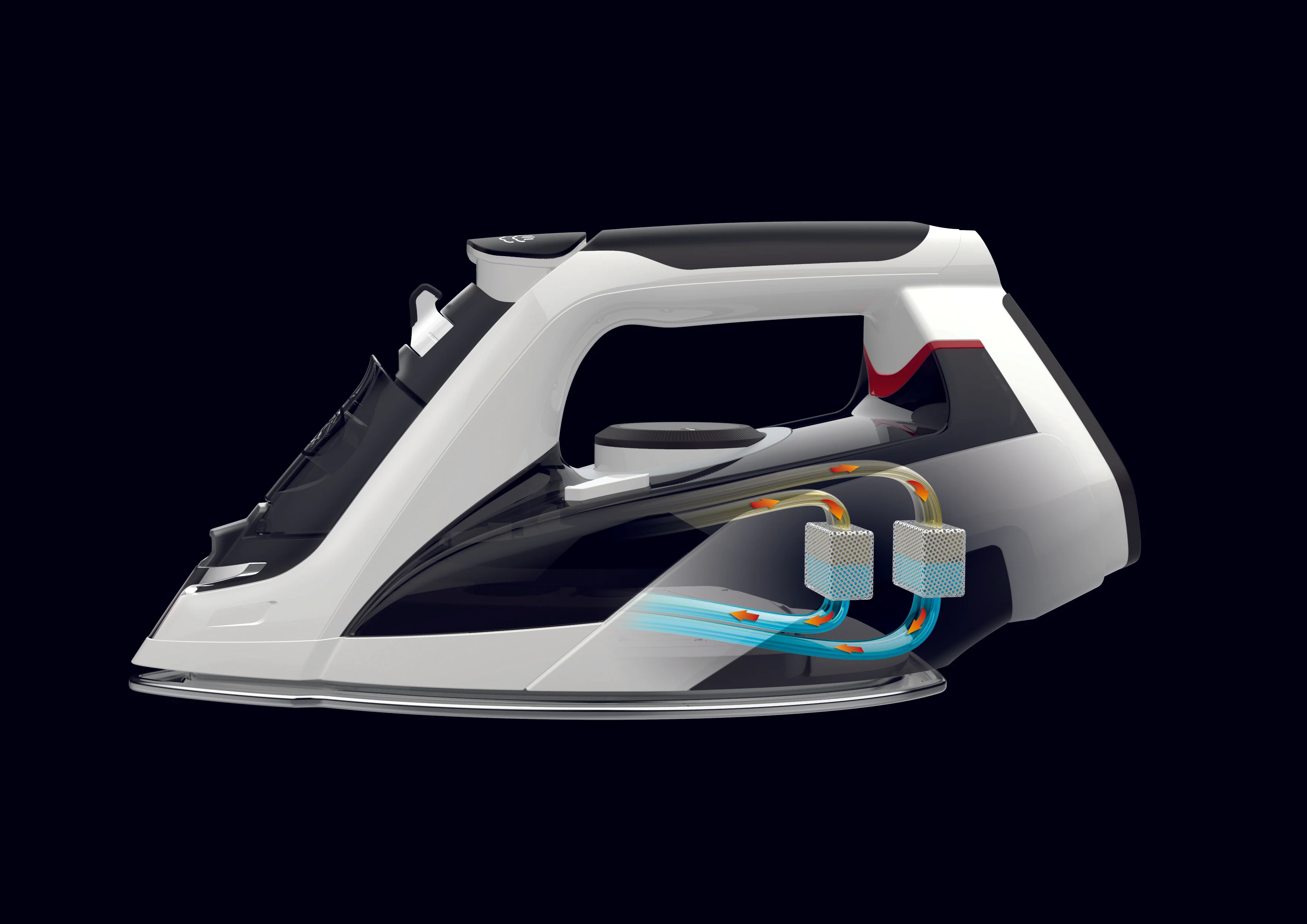 Imetec Steam Iron , 3X Zero Calc  Z3 3500, 2400W, 150G , Anti Drup, S/S Plate - Inhomebuy