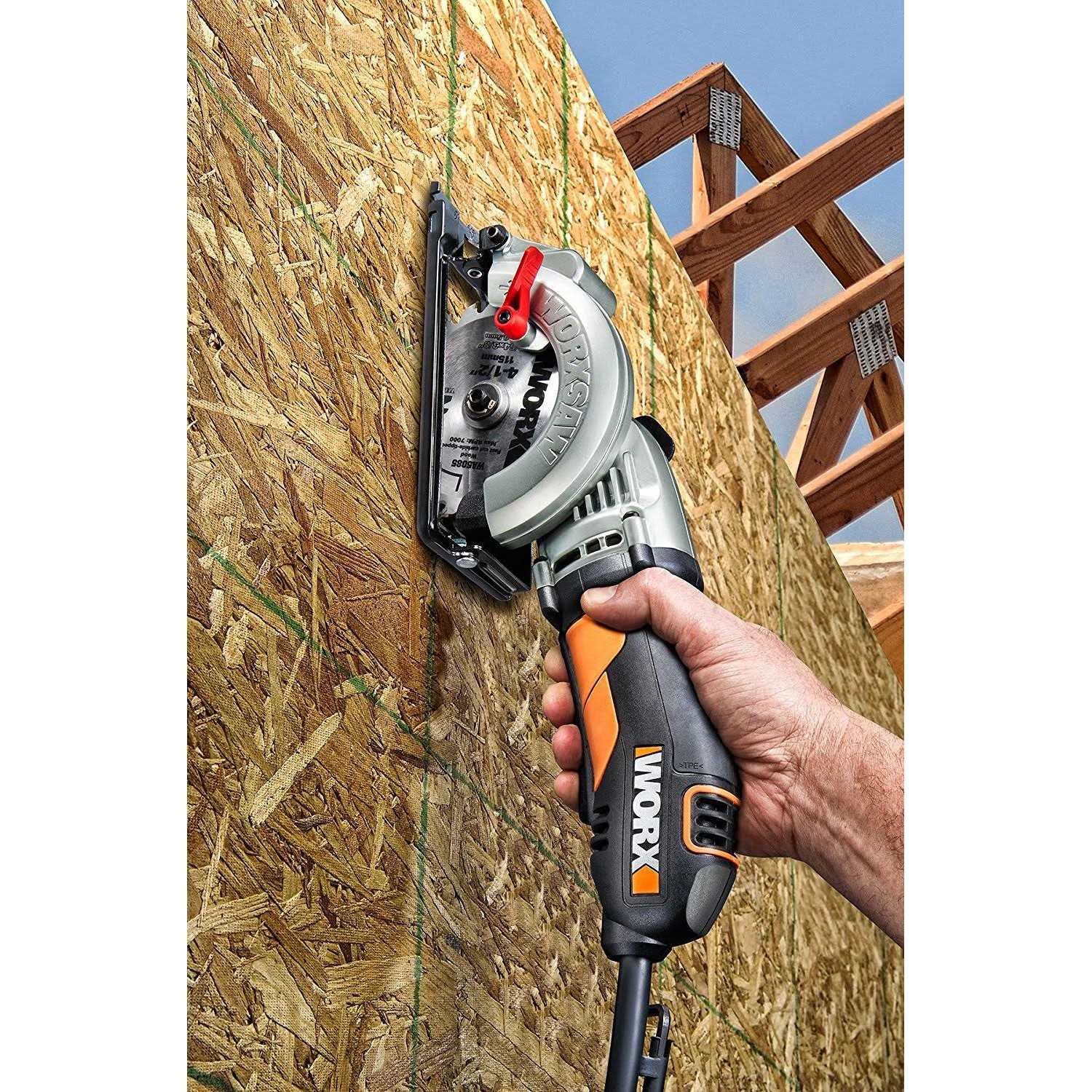 Worx Wx429l Amp Worxsaw Compact Circular Saw - Inhomebuy