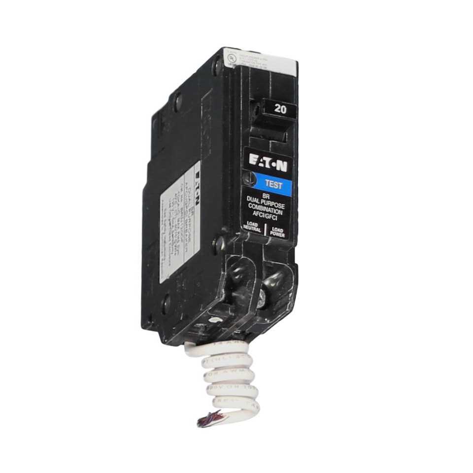 Eaton BRN120AF Single Pole Circuit Breaker - Inhomebuy