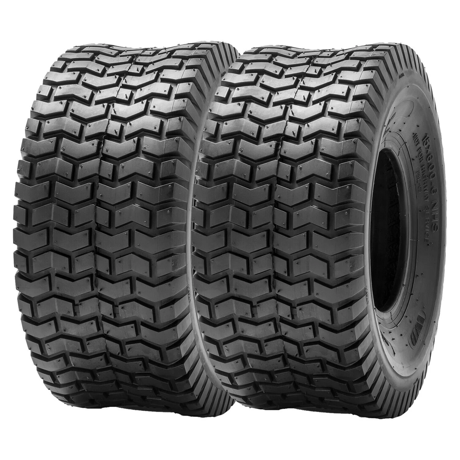 13x5.00-6 Turf Friendly Tire for Lawn & Garden Mower 13x5x6 4 Ply Mower Tires Set of 2 - Inhomebuy