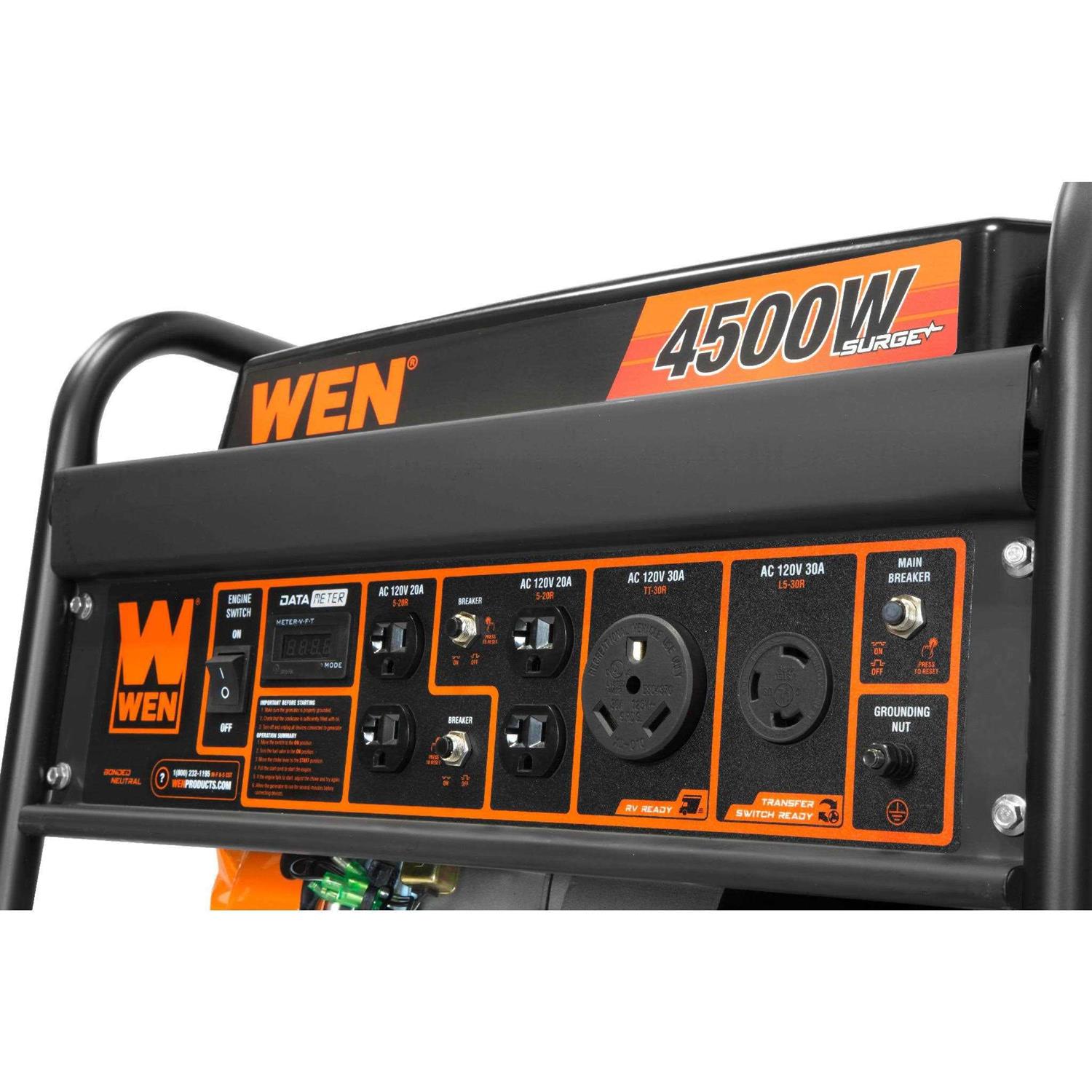 WEN GN400i RV-Ready 4000-Watt Open Frame Inverter Generator - Inhomebuy