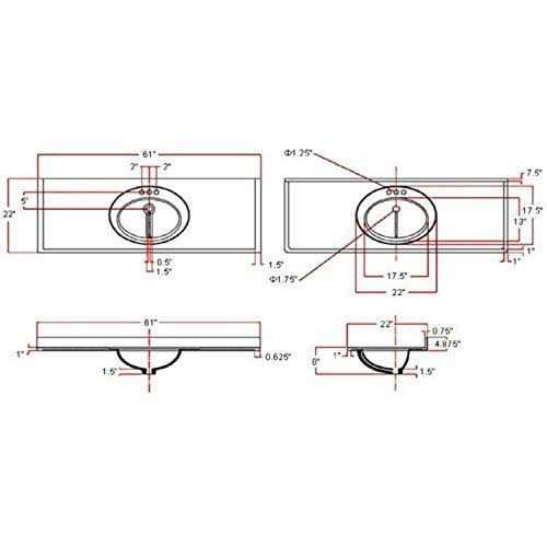 Design House Coventry Polished Chrome Single Cylinder Deadbolt Door Handleset with Springdale Interior Lever 779066 - Inhomebuy